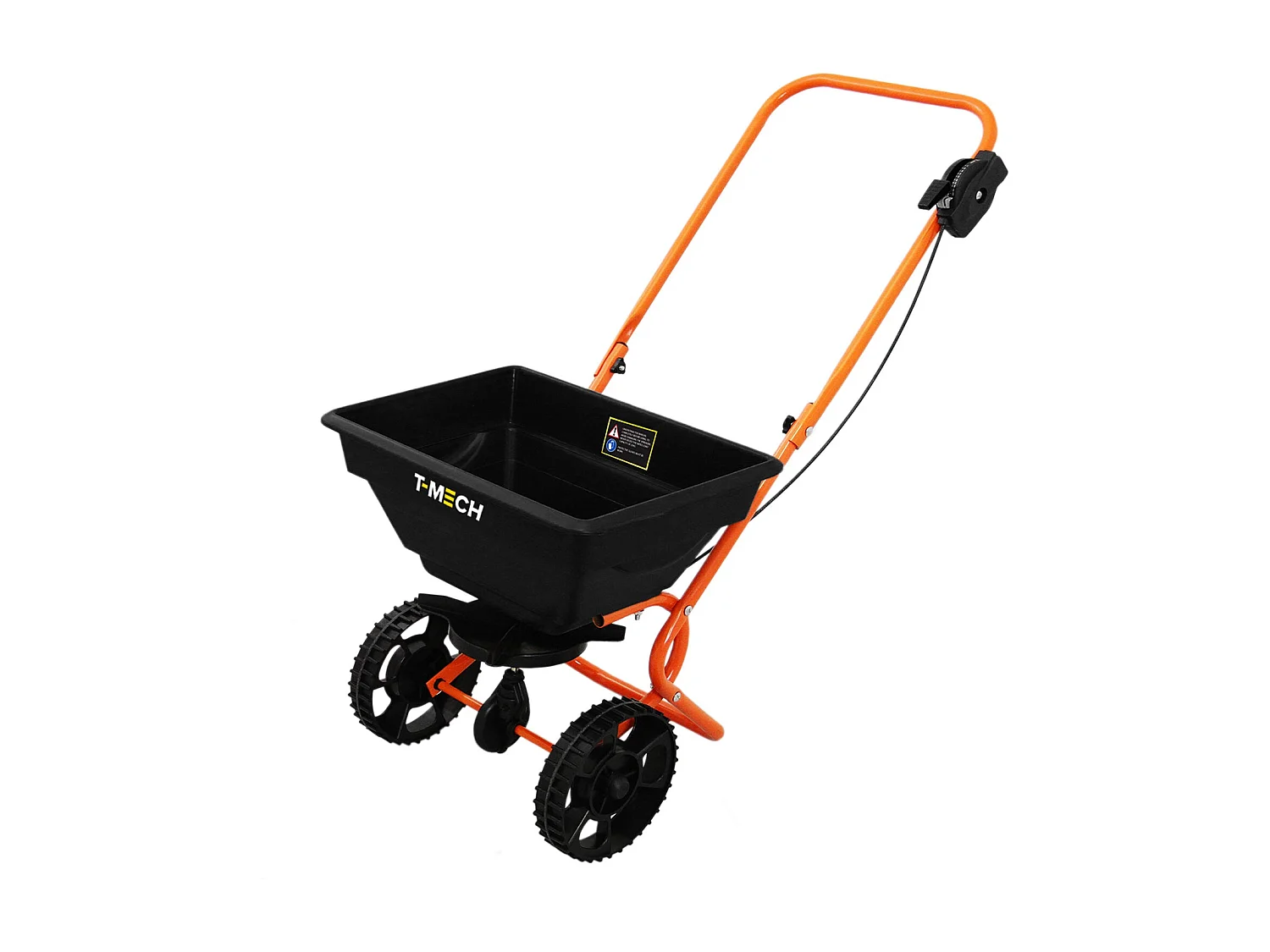 T-Mech Rasennivellierer und Rotationsstreuer 100cm – Grün