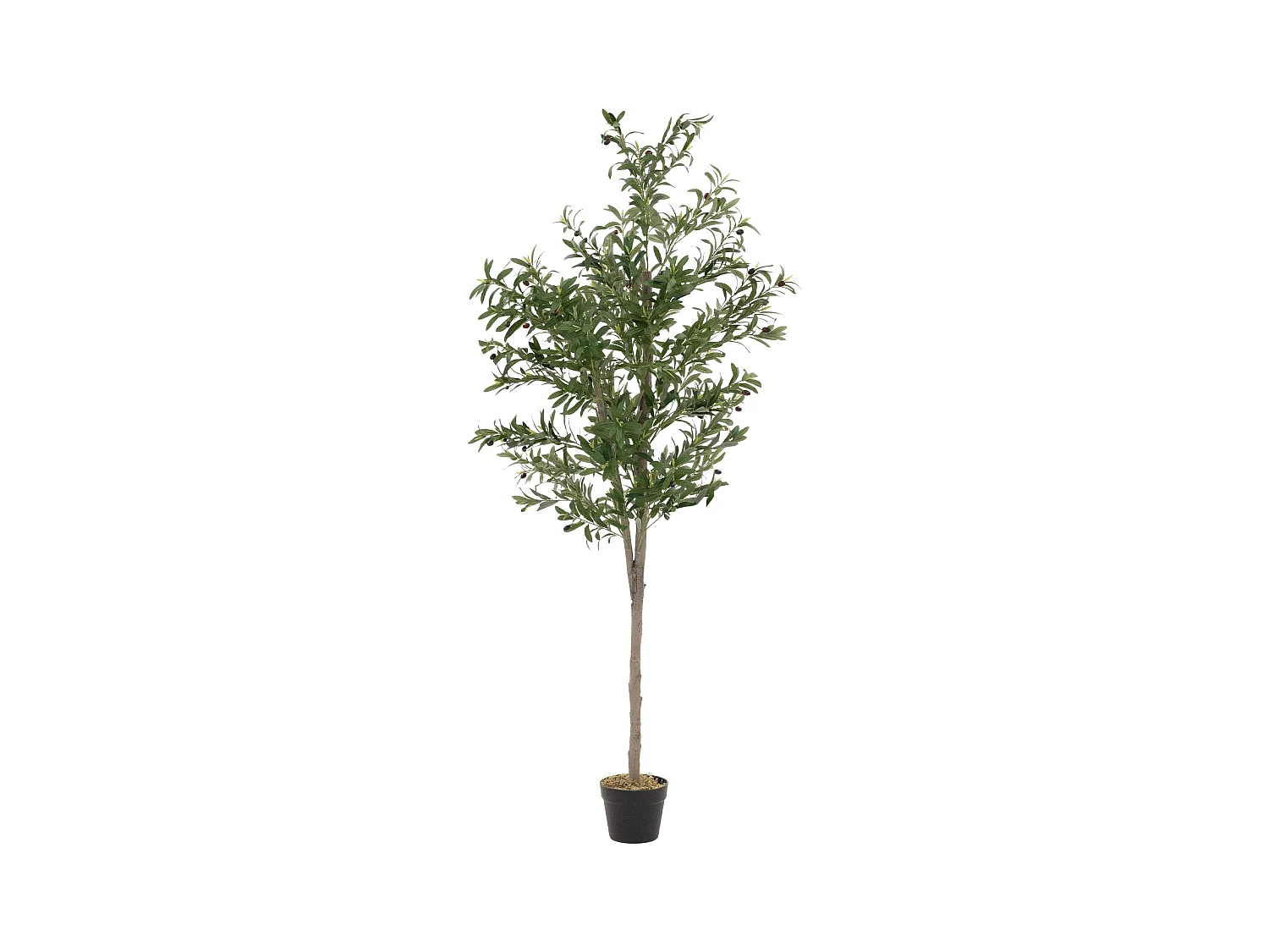 Olivier artificiel Plantes artificielles Arbre artificiel en pot 180 cm