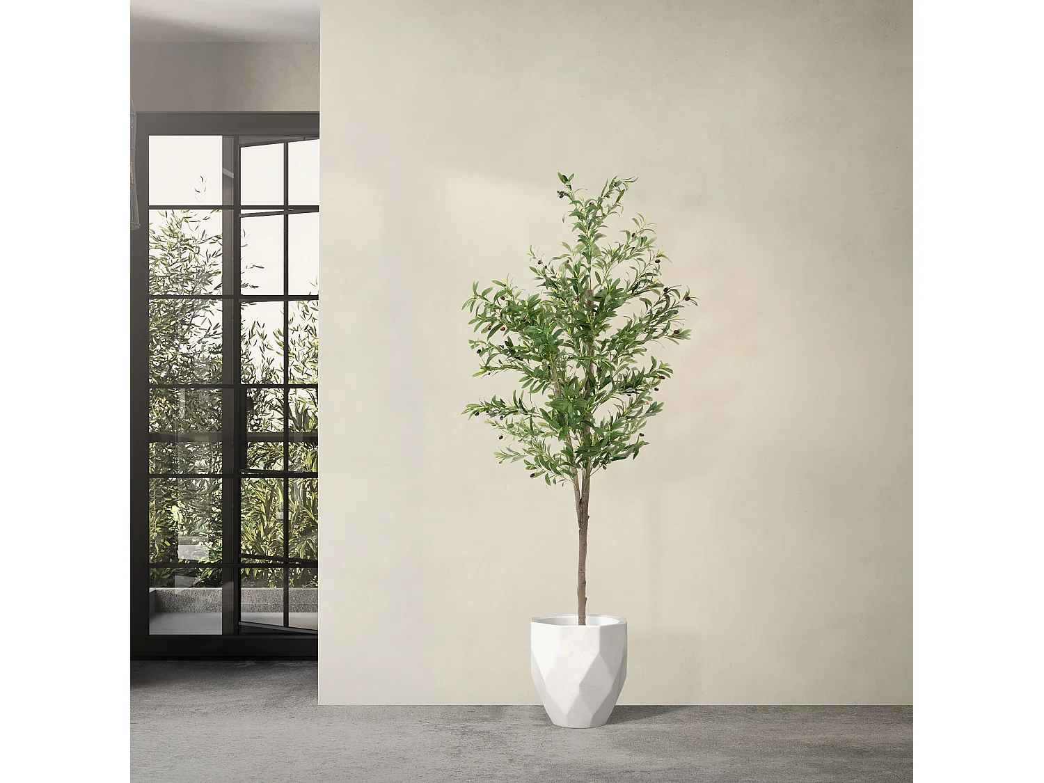 Olivo artificial Plantas artificiales Árbol artificial Planta artificial en mace