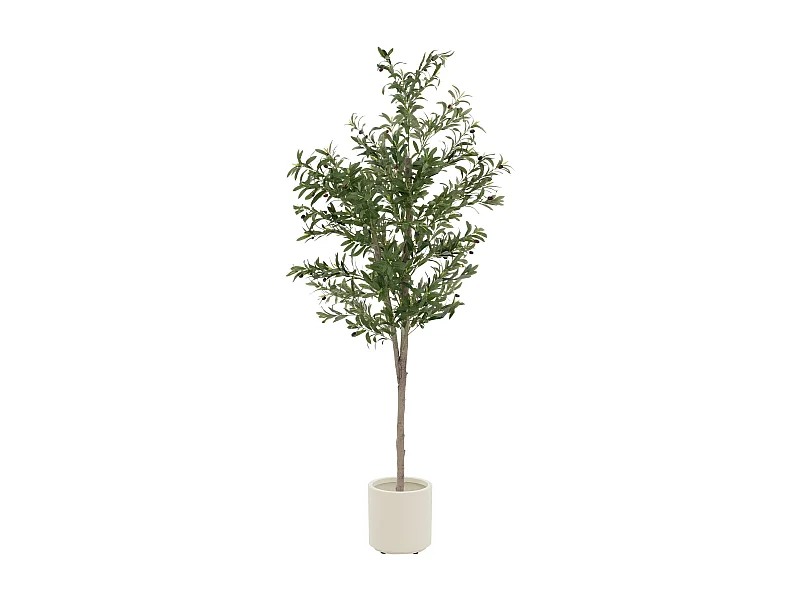 Olivier artificiel Plantes artificielles Arbre artificiel en pot 180 cm