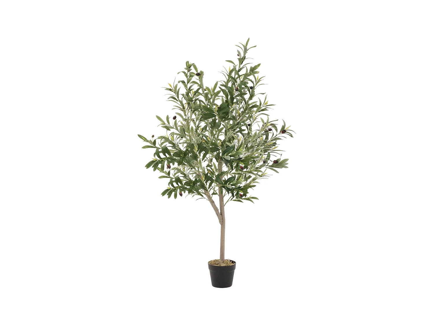 Olivier artificiel Plantes artificielles Arbre artificiel en pot 150 cm