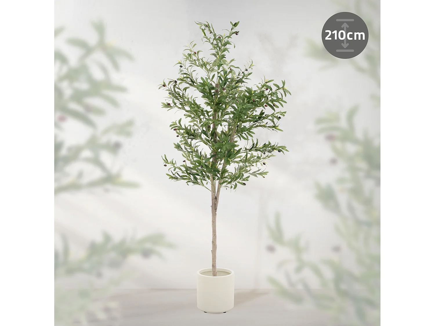 Ulivo artificiale Piante artificiali Albero artificiale Pianta artificiale in va