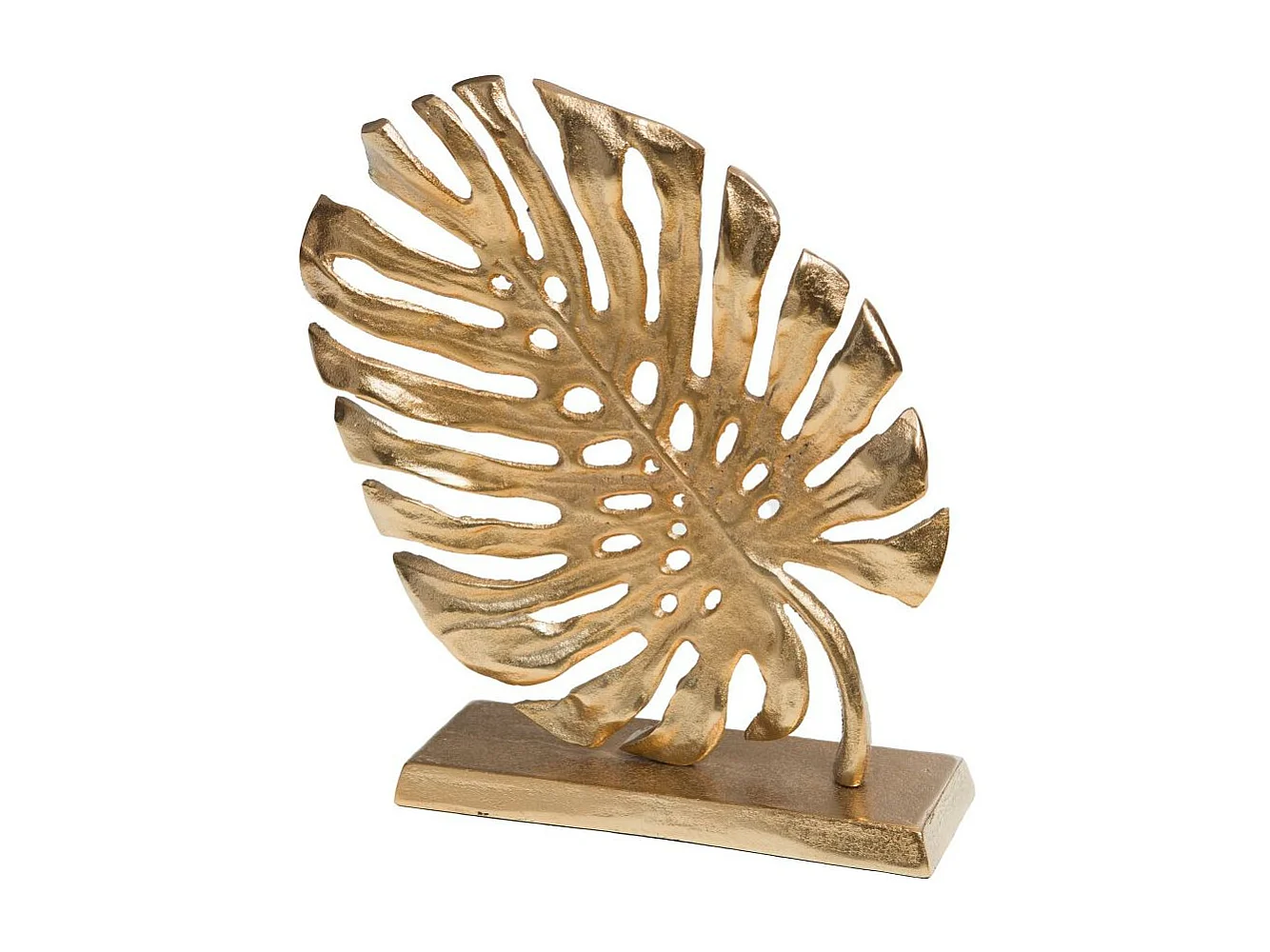 Déco à poser feuille métal or