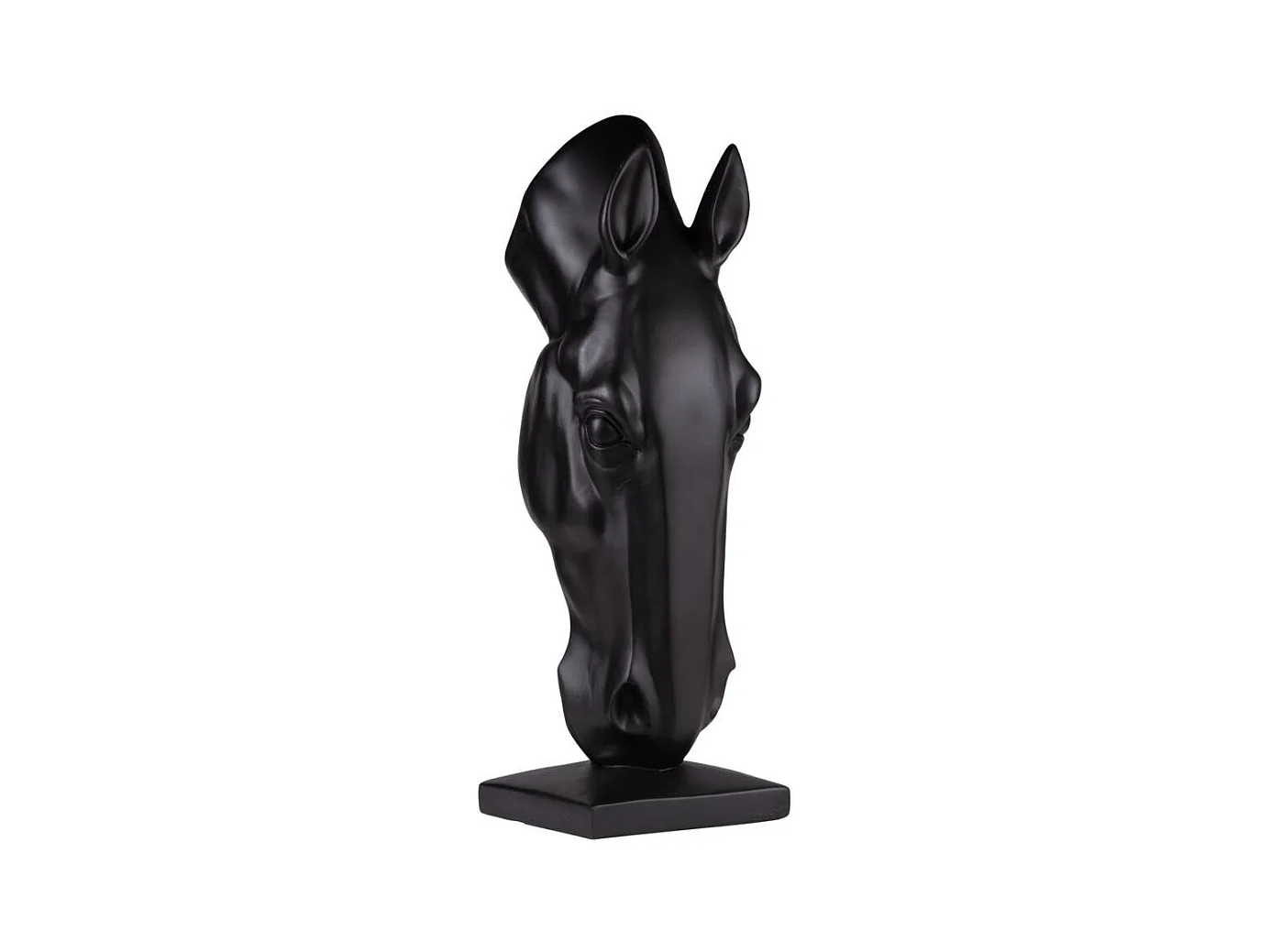 Tête de cheval déco 75 cm noire