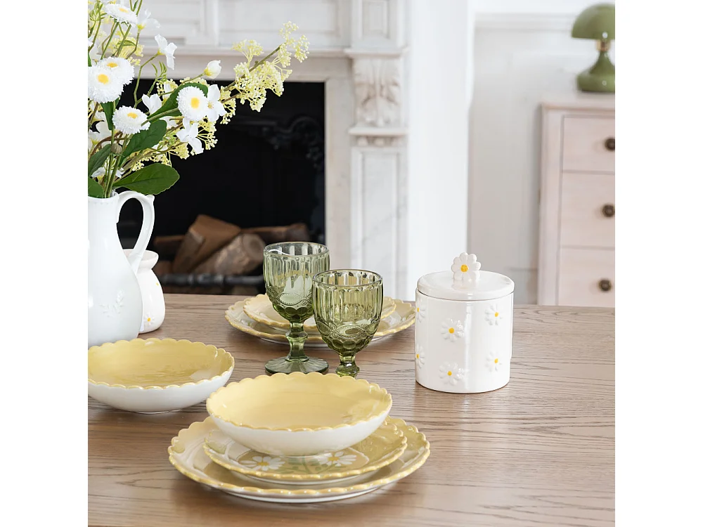 Boîte de 6 verres à pied vert
