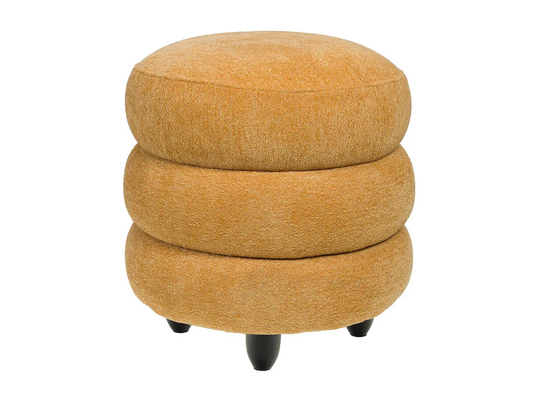 Pouf nuage jaune grand modèle