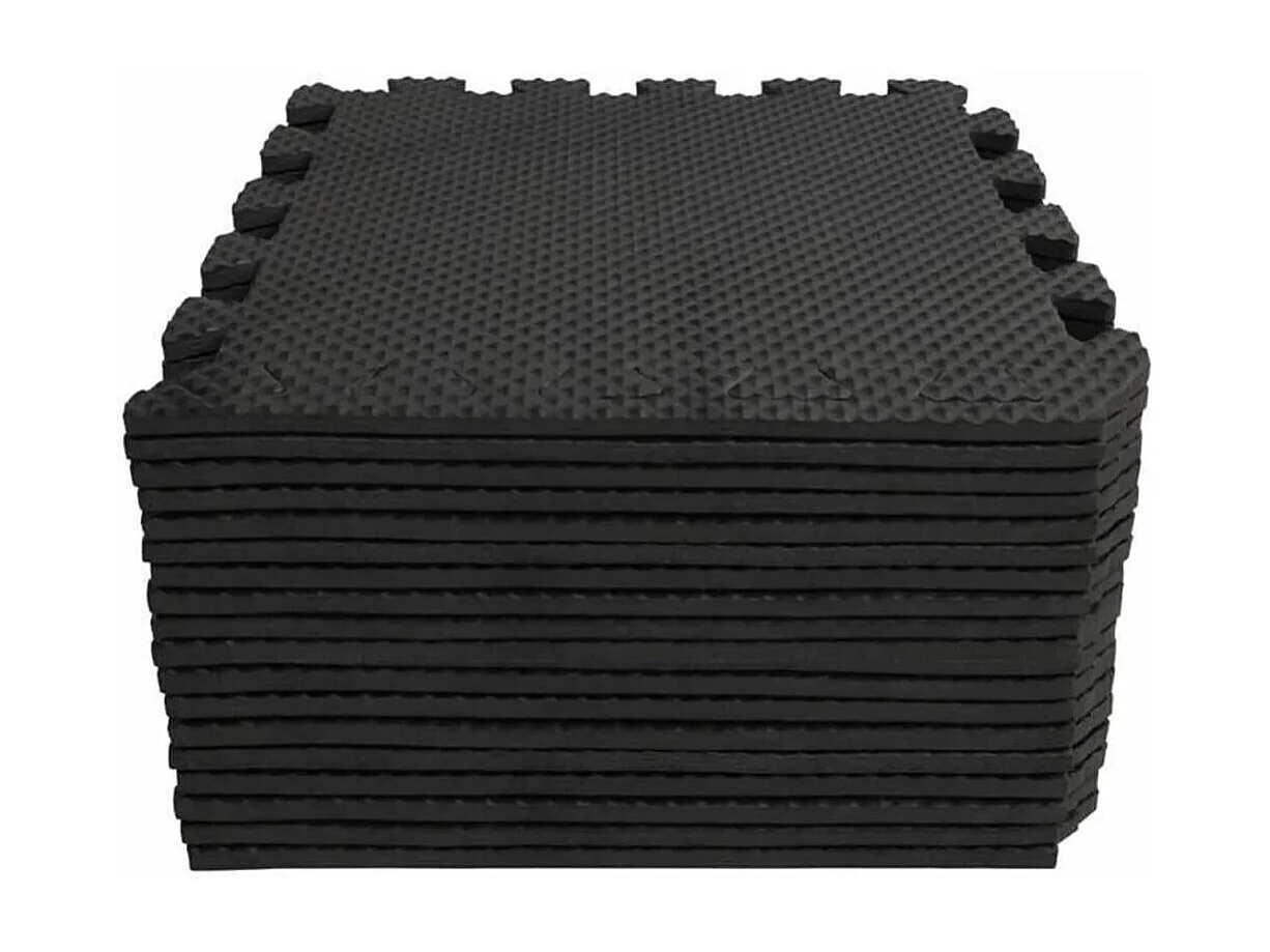 Schuimtapijt, 18 stks, Eva 30x30cm schuim, vloersporttapijt, BPA -vrij schuimtegels, gym tapijt