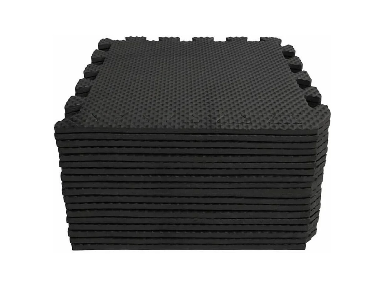 Schuimtapijt, 18 stks, Eva 30x30cm schuim, vloersporttapijt, BPA -vrij schuimtegels, gym tapijt