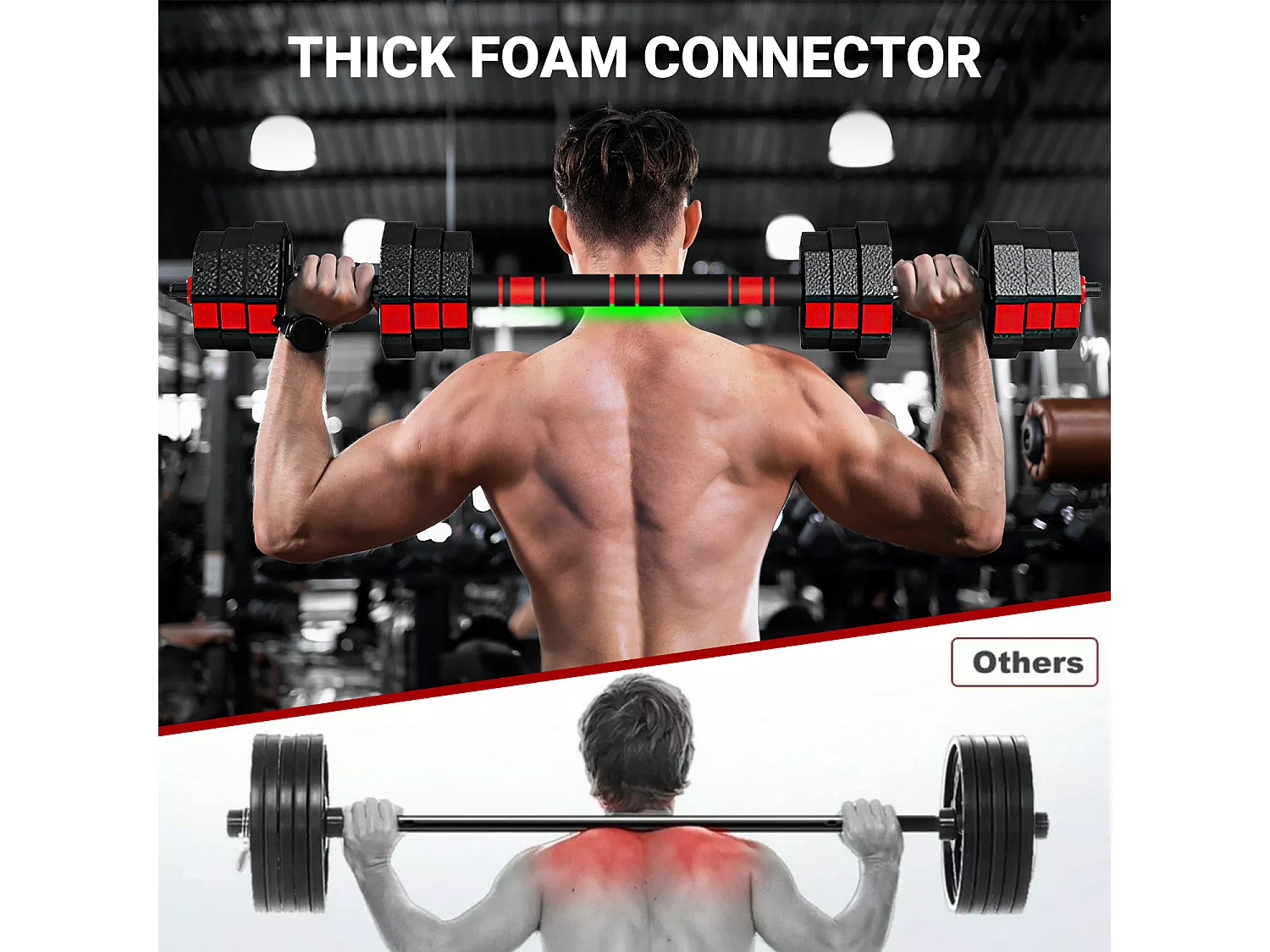 3 in 1 Dumbbell of Kettlebell Set, Verstelbare Dumbbell 20kg, Geschikt voor Home Fitness en Bodybuilding