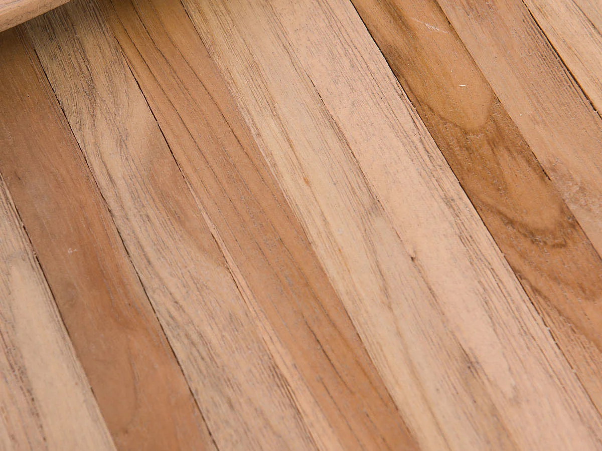 Set de 3 bouts de canapé Bella en teck