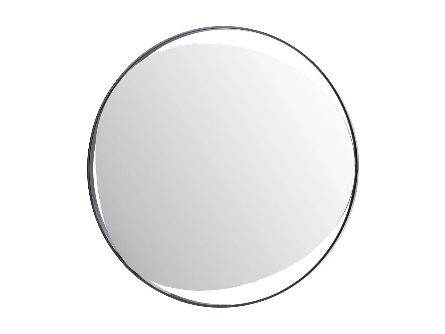 Miroir élégant noir 60 cm