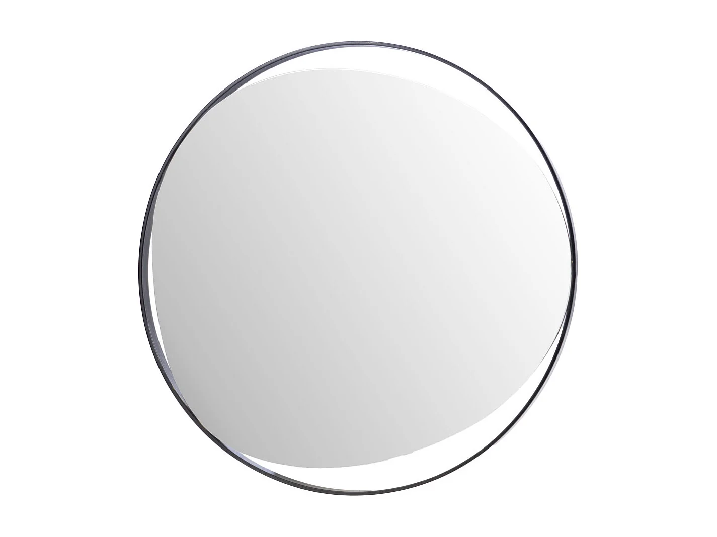 Miroir élégant noir 60 cm