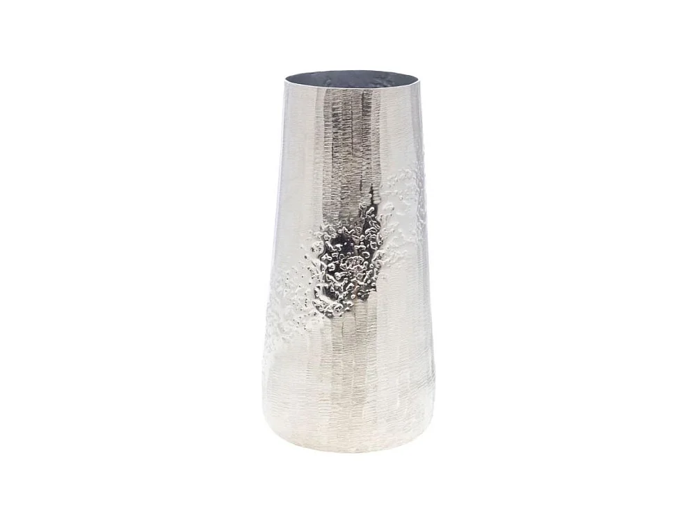 Vase Marise rond 30 cm argent