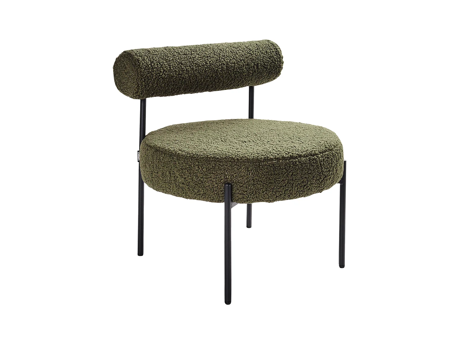 Fauteuil ALPHA Bouclé Vert