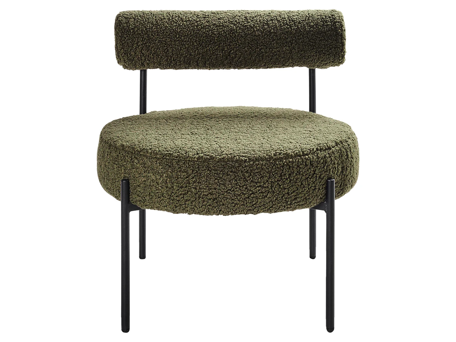 Poltrona ALPHA Bouclé Verde