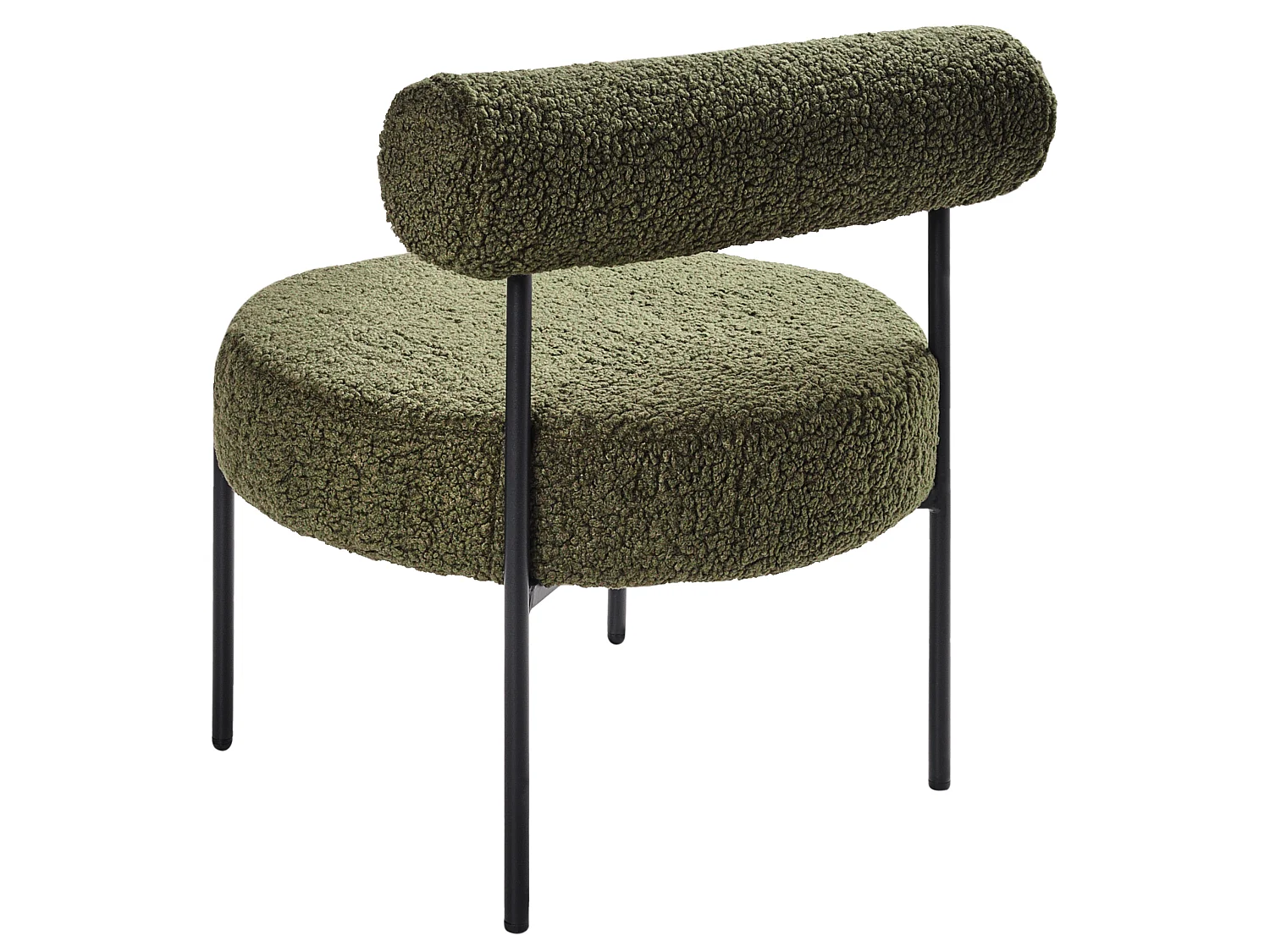 Poltrona ALPHA Bouclé Verde