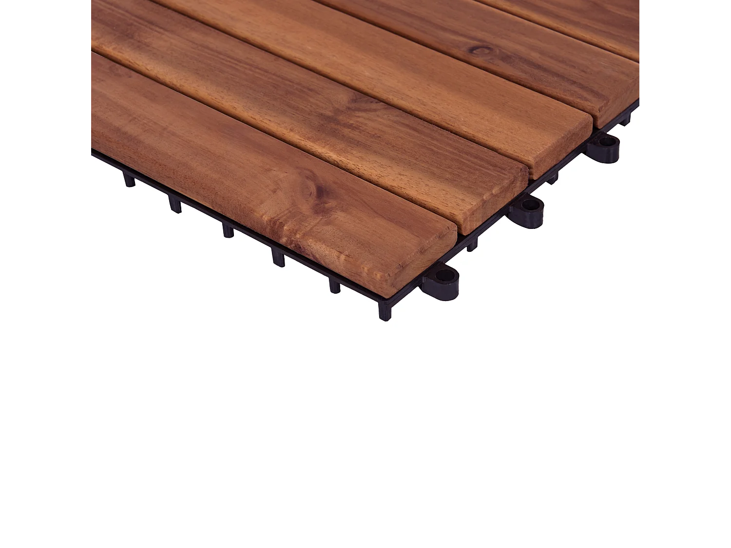 Suelo de exterior ACCETTURA Madera de acacia certificada Marrón