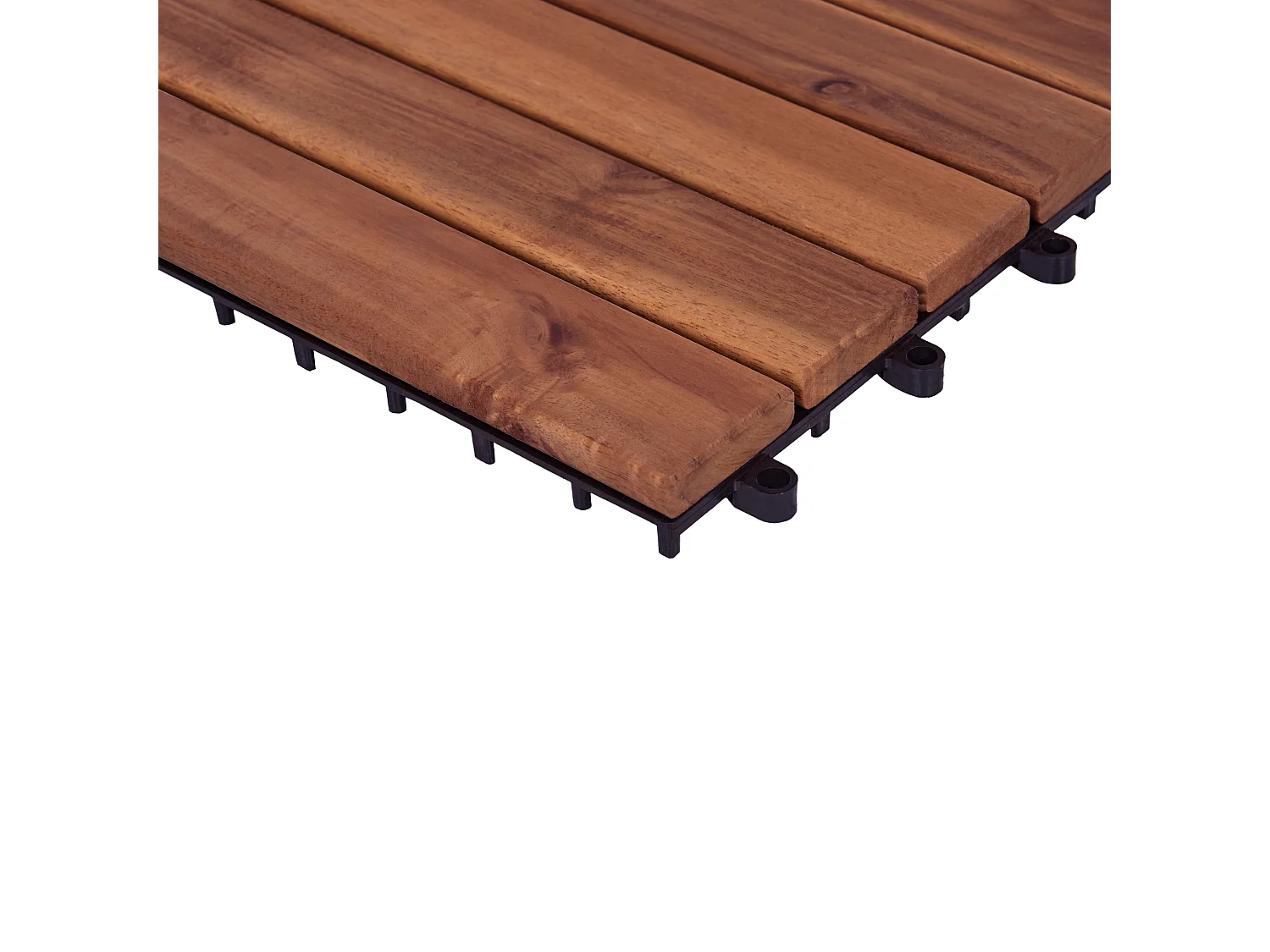 Caillebotis ACCETTURA Bois d'acacia certifié Marron