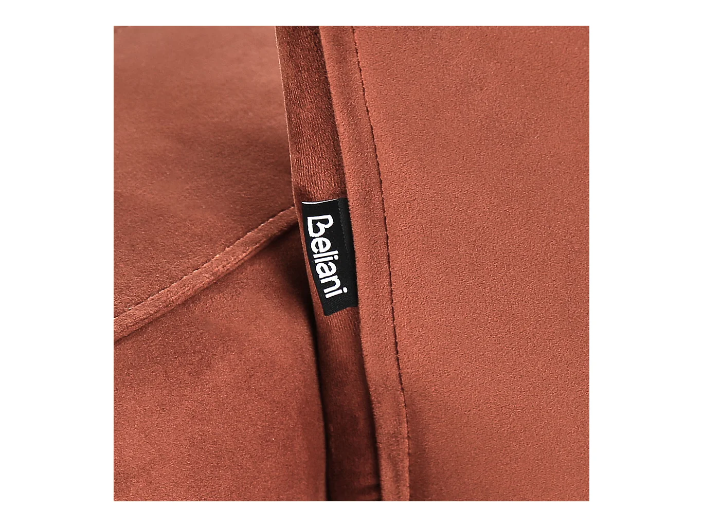 Wohnlandschaft Samtstoff rot gesteppt 5-Sitzer U-Form mit Schlaffunktion Alnes