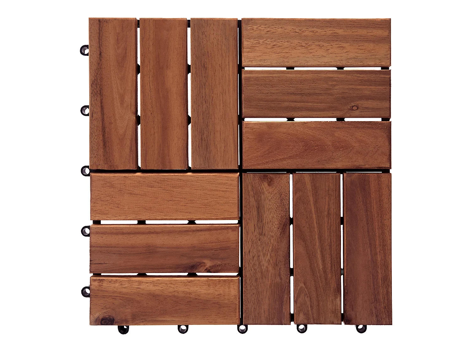 Caillebotis ACERENZA Bois d'acacia certifié Marron
