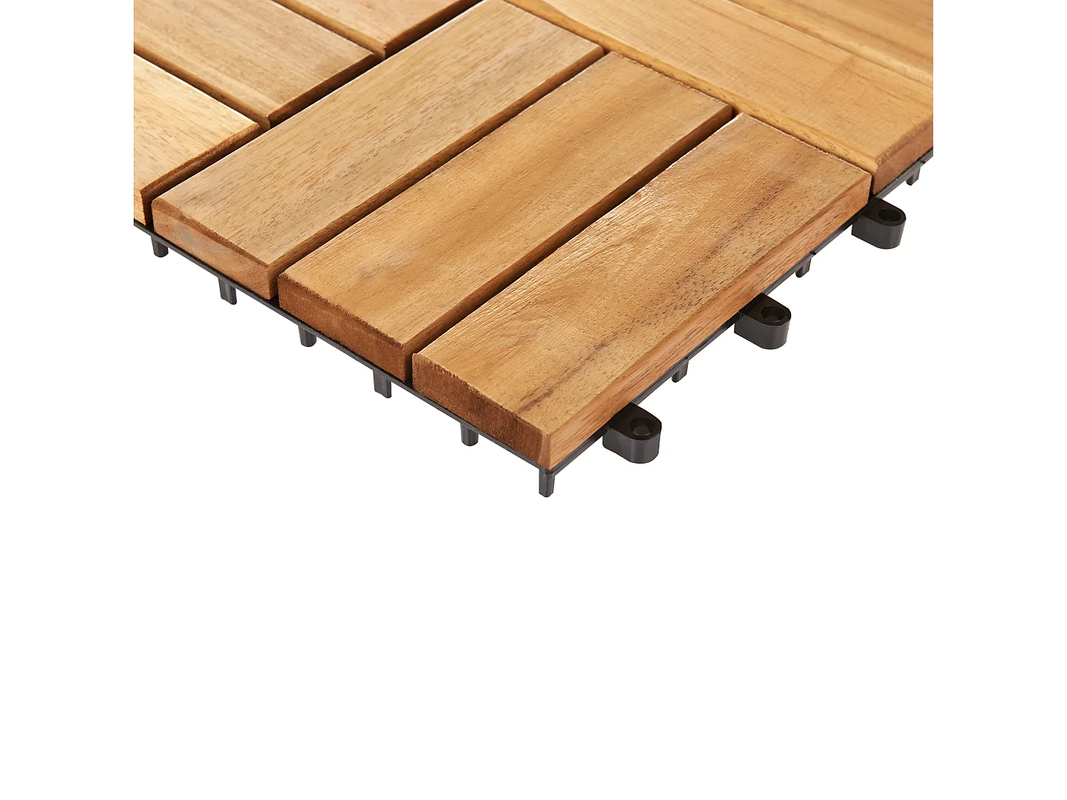 Caillebotis ACERENZA Bois d'acacia certifié Naturel