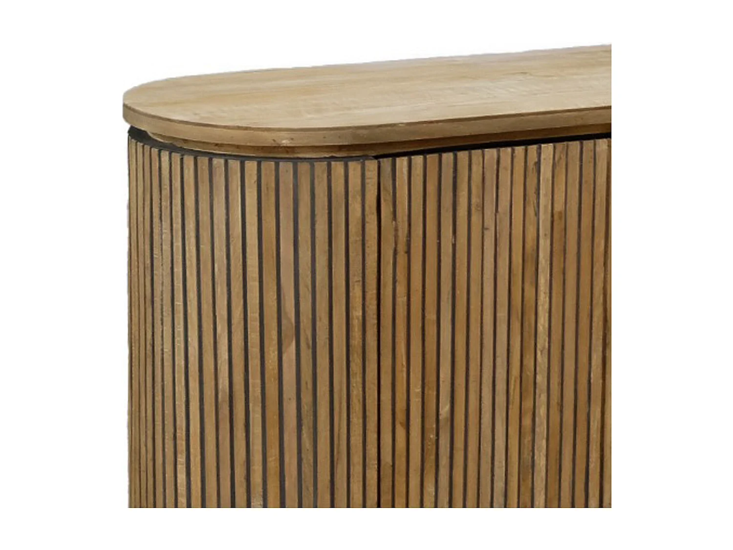 PIANA-Aparador de 180 cm en teca maciza reciclada