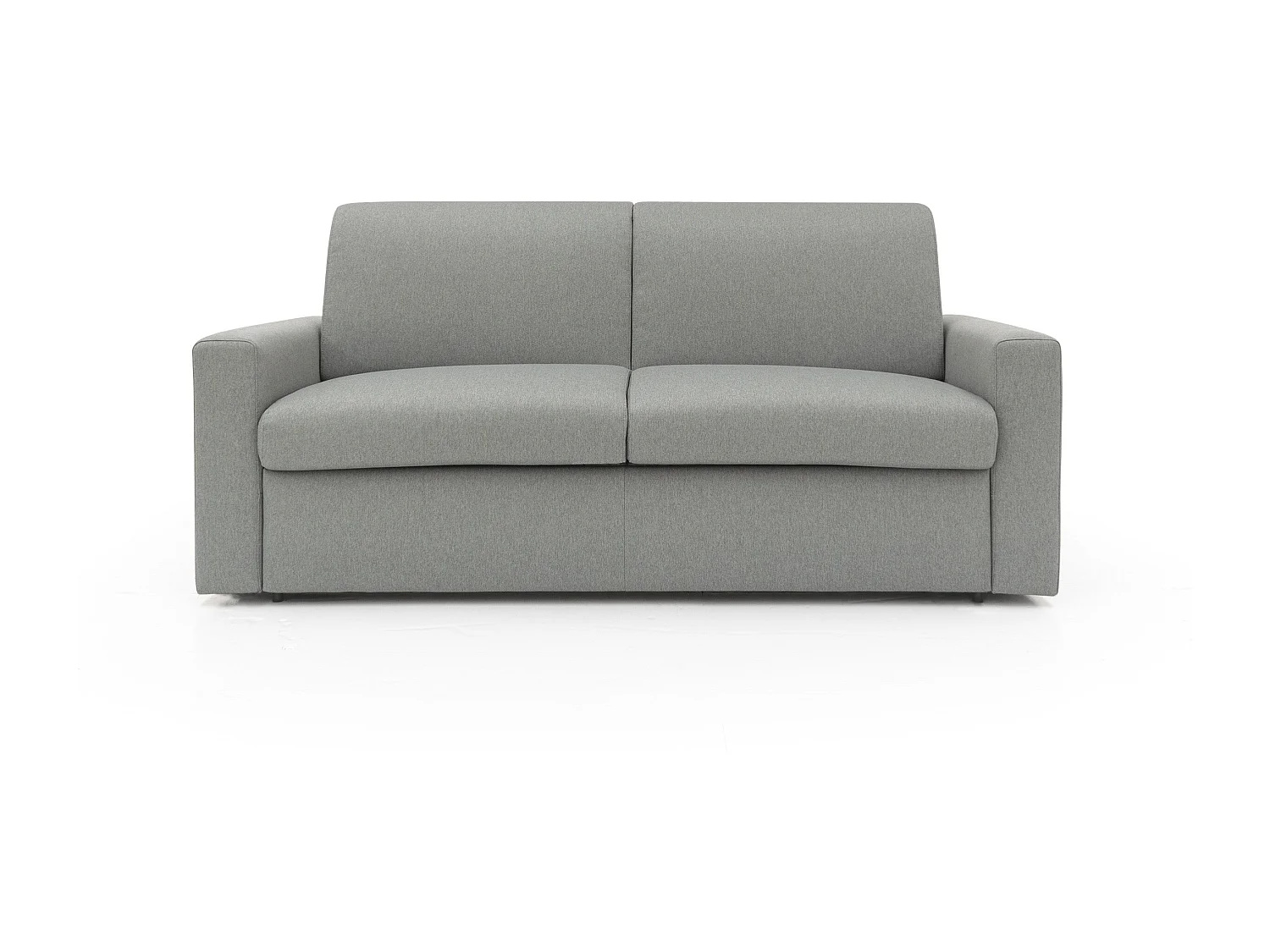 Kansas Schlafsofa mit 20 cm hohen Matratze aus wasserfestem Baumwollmischgewebe T13 212 cm (mat. 160x197) grau