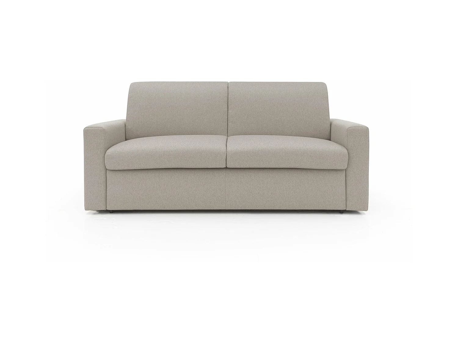 Kansas Canapé lit convertible h20 cm en tissu imperméable T13 212 cm (mat. 160x197) creme