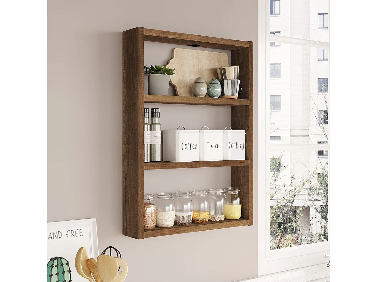 Etagère murale 3 tablettes H60 cm - EMMA