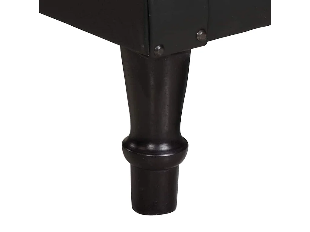 Fauteuil Noir Cuir véritable