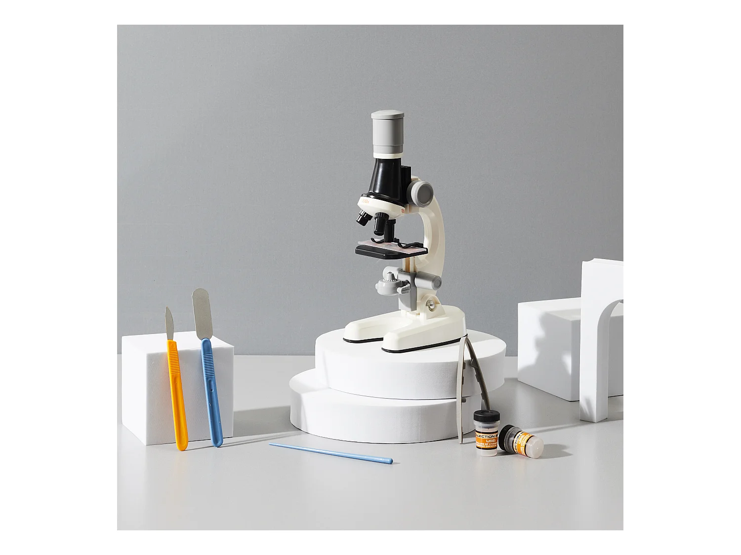 Microscope Pour Enfant Noir, Blanc