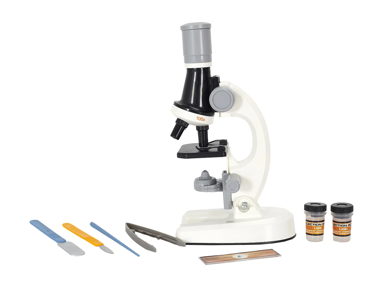 Microscope Pour Enfant Noir, Blanc