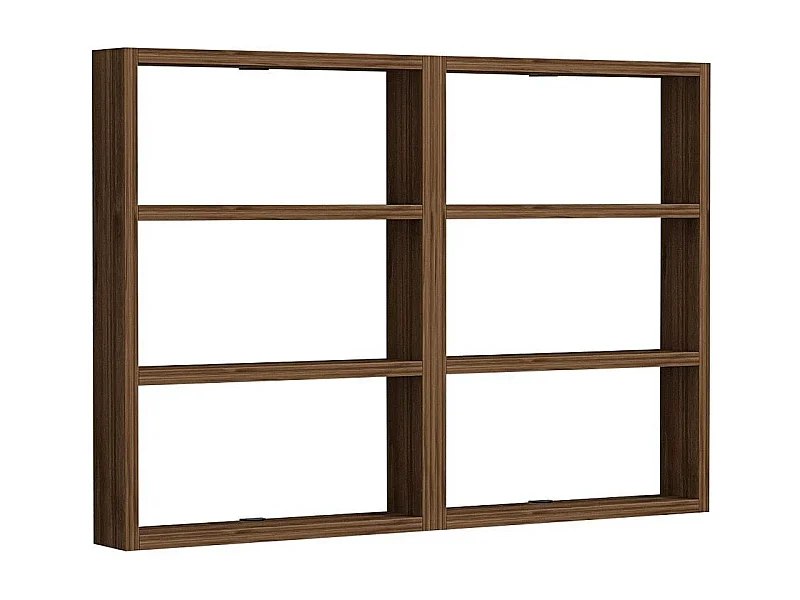 Wandplank met 6 legplanken H60 cm - JOY