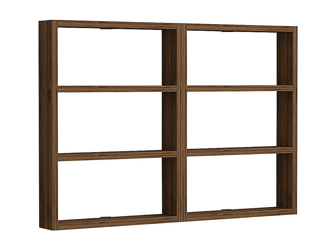 Estantería de pared con 6 baldas H60 cm - JOY