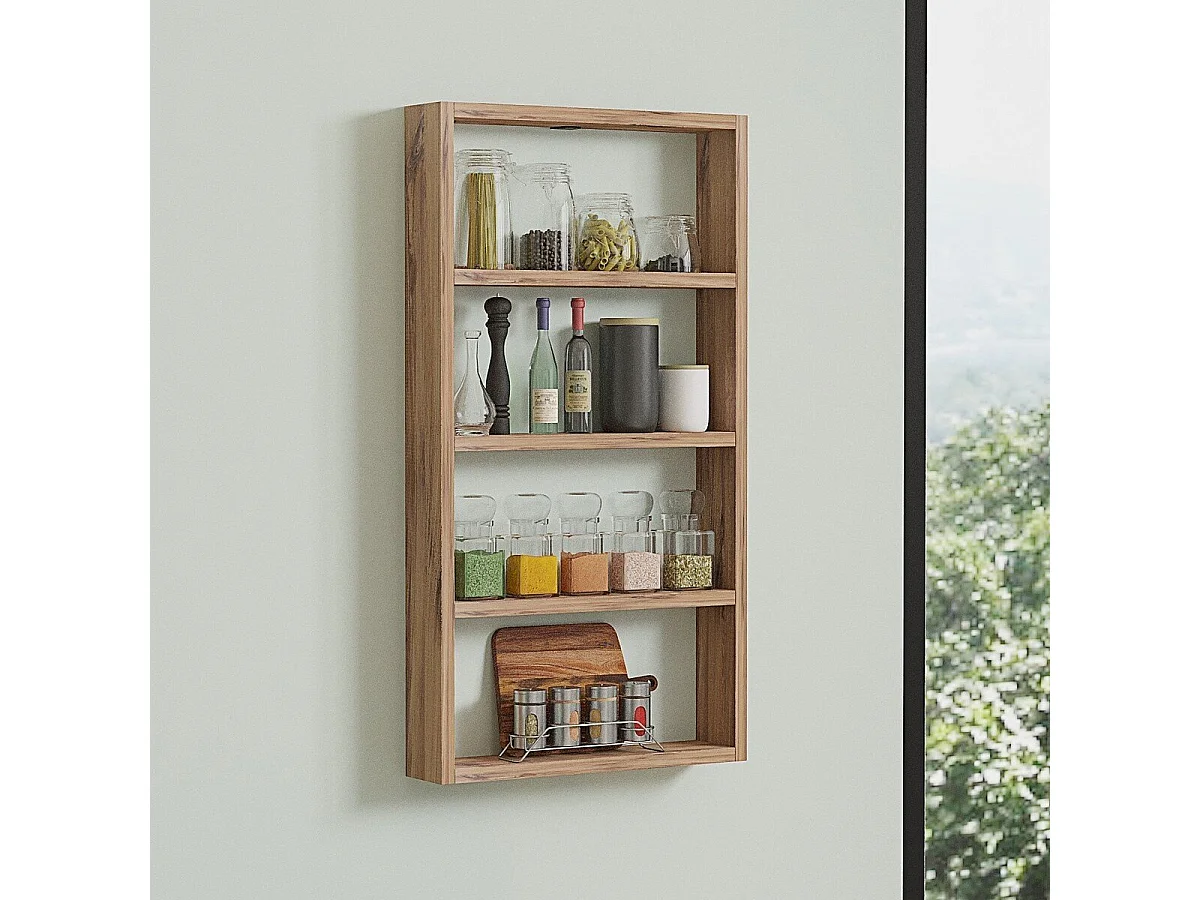 Etagère murale 4 tablettes H80 cm - LYA