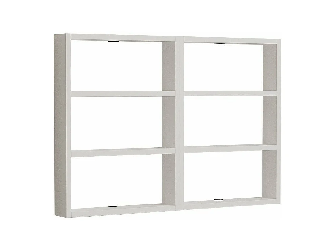 Etagère murale 6 tablettes H60 cm - JOY