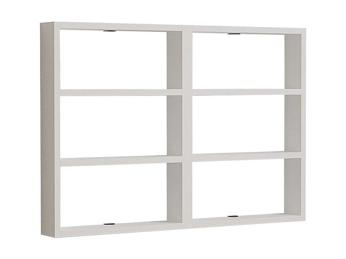 Estantería de pared con 6 baldas H60 cm - JOY