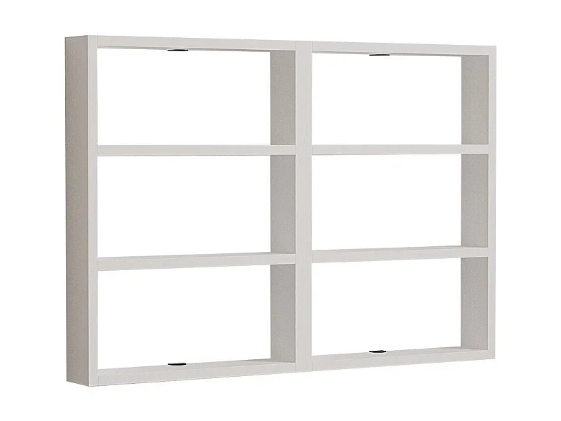 Estantería de pared con 6 baldas H60 cm - JOY