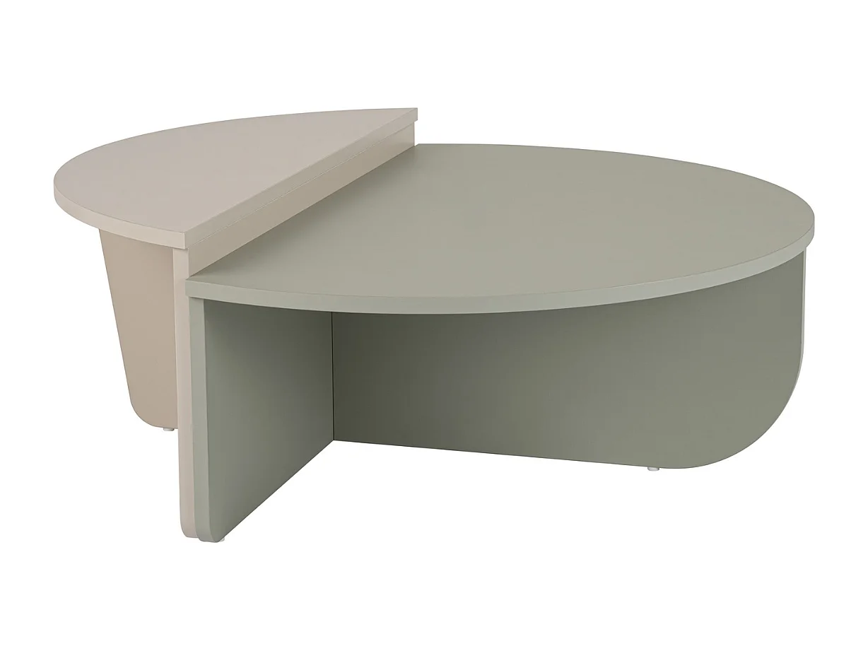 Lot de 2 tables basses L90 cm - ORION
