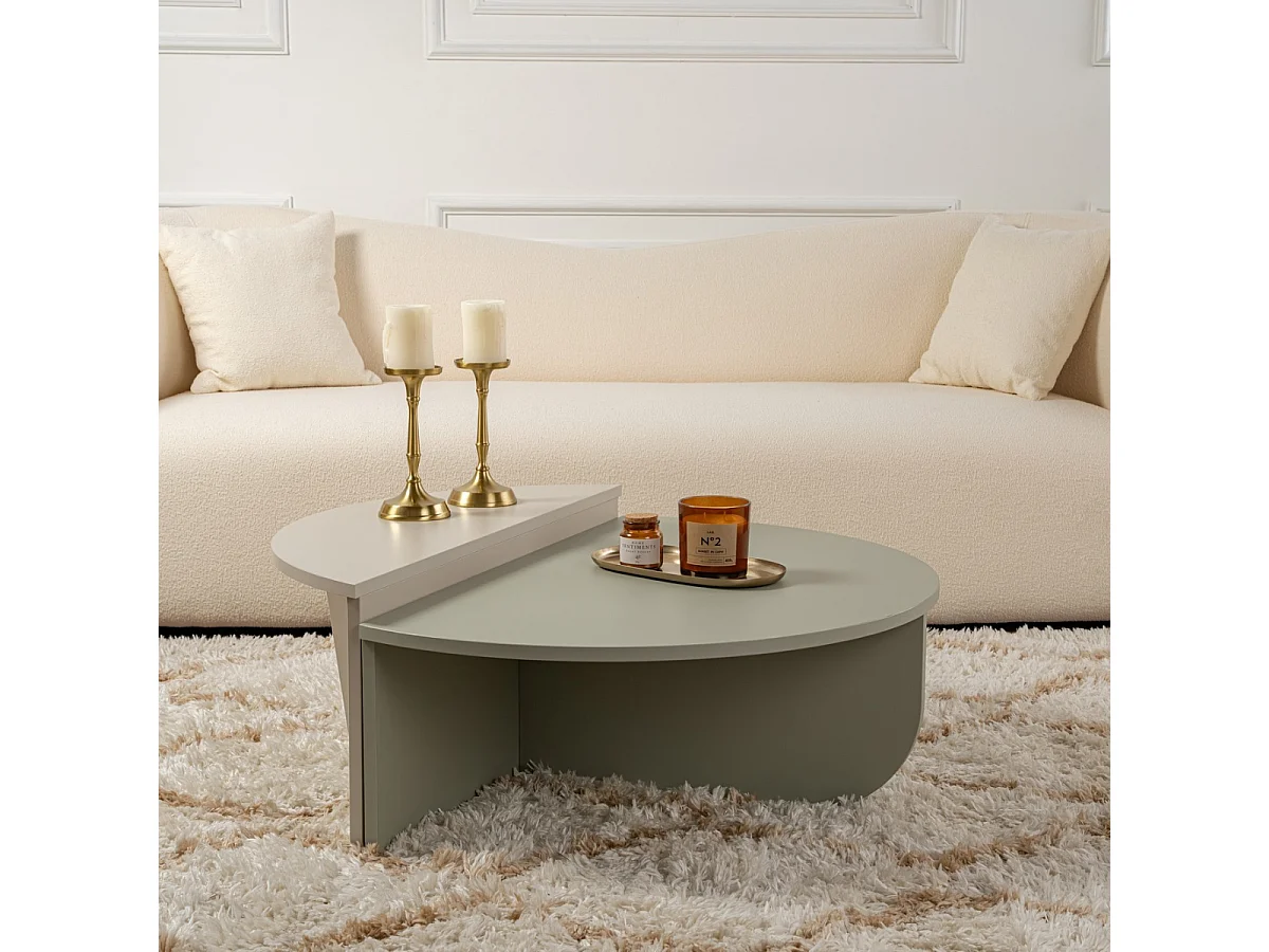 Lot de 2 tables basses L90 cm - ORION