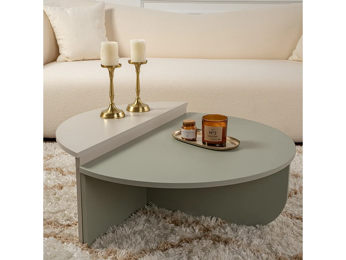 Lot de 2 tables basses L90 cm - ORION