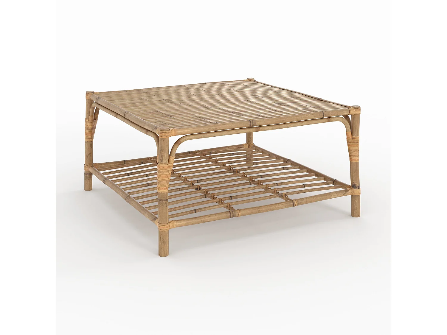 Mesa de centro de jardín en bambú - Timy