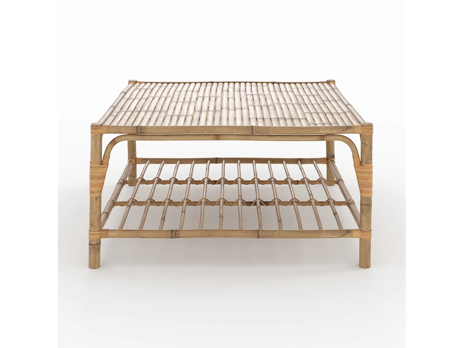 Mesa de centro de jardín en bambú - Timy