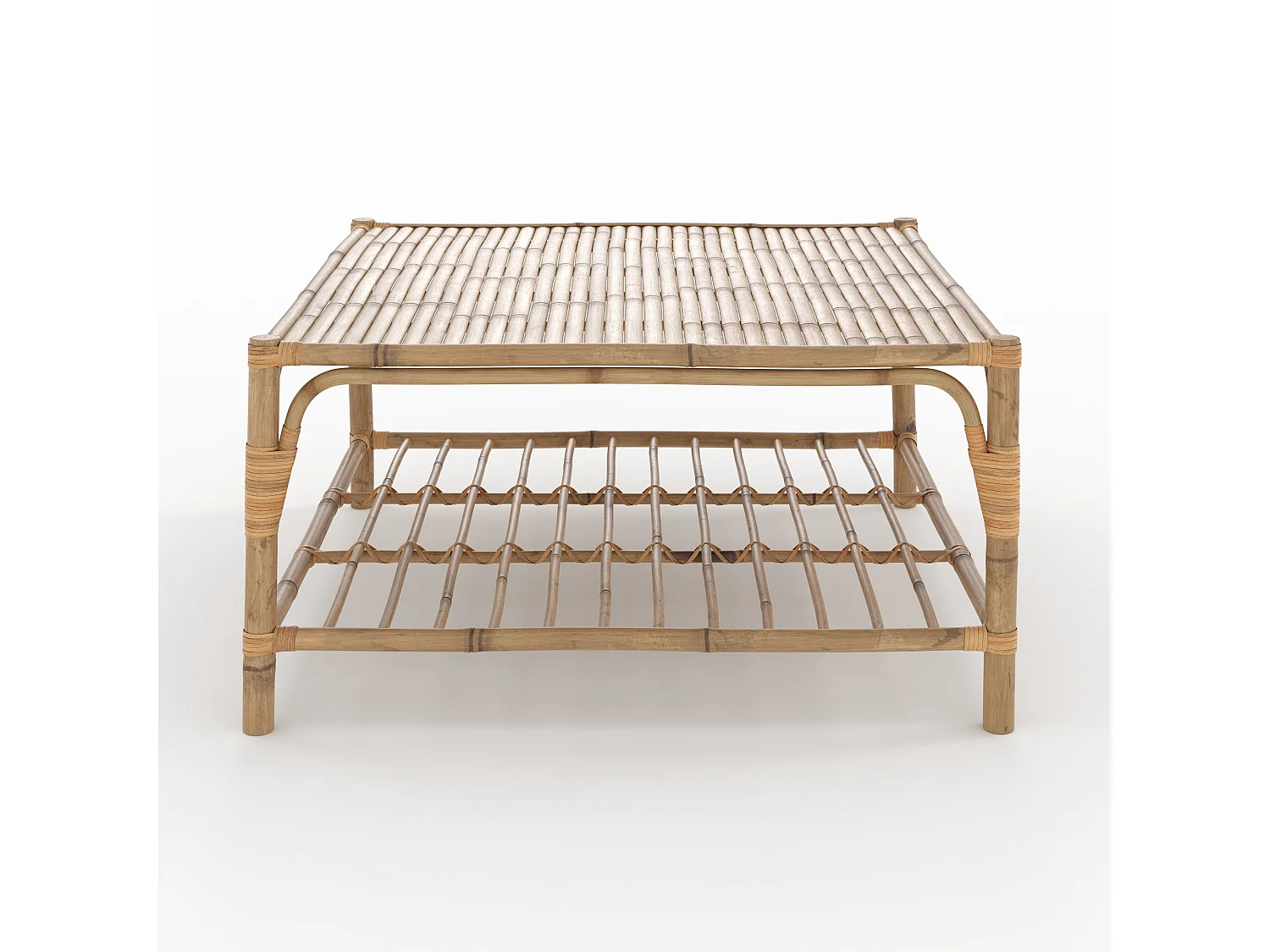 Mesa de centro de jardín en bambú - Timy