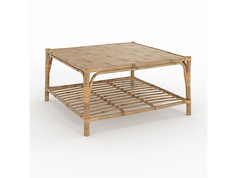 Tavolino basso da giardino in bambù - Timy