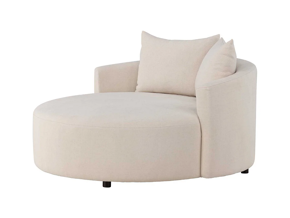 Kelso Sofa Ø150cm 3 Pers. beige.