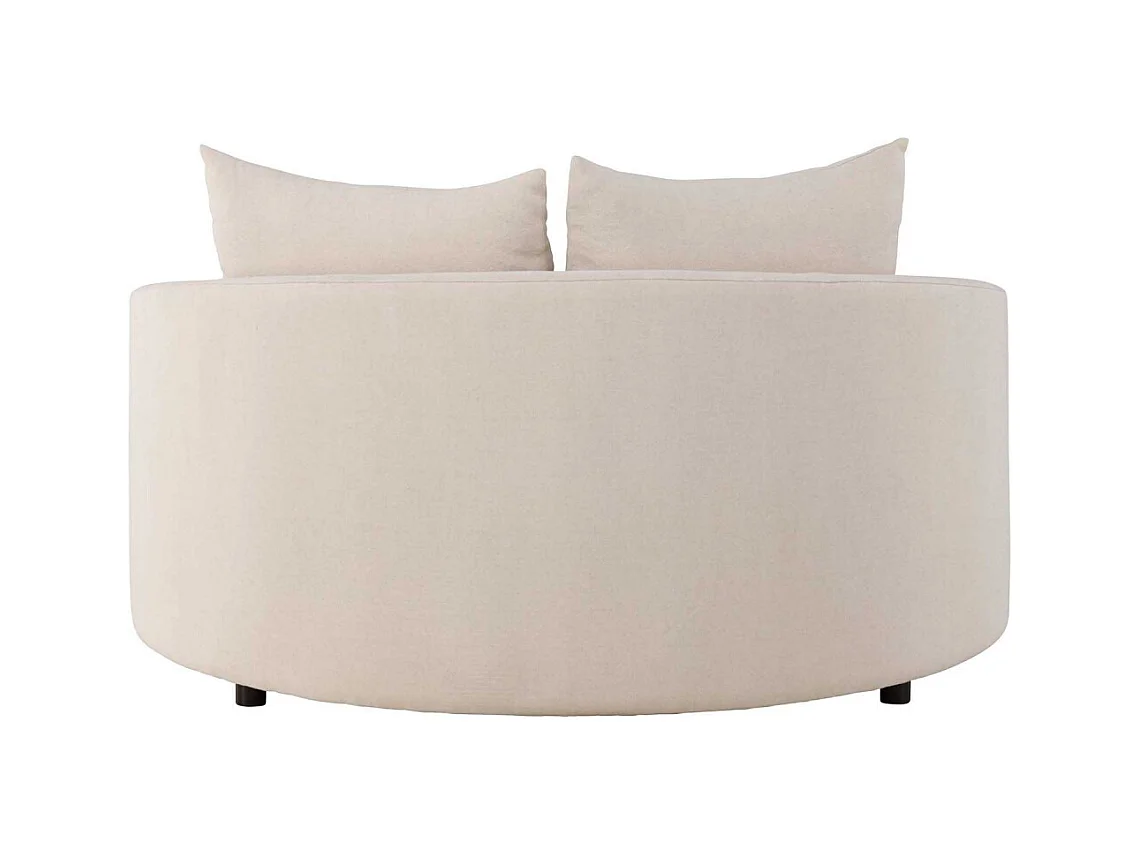 Kelso Sofa Ø150cm 3 Pers. beige.