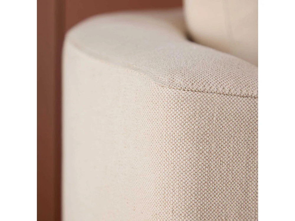 Canapé rond 150 cm en polyester Kelso