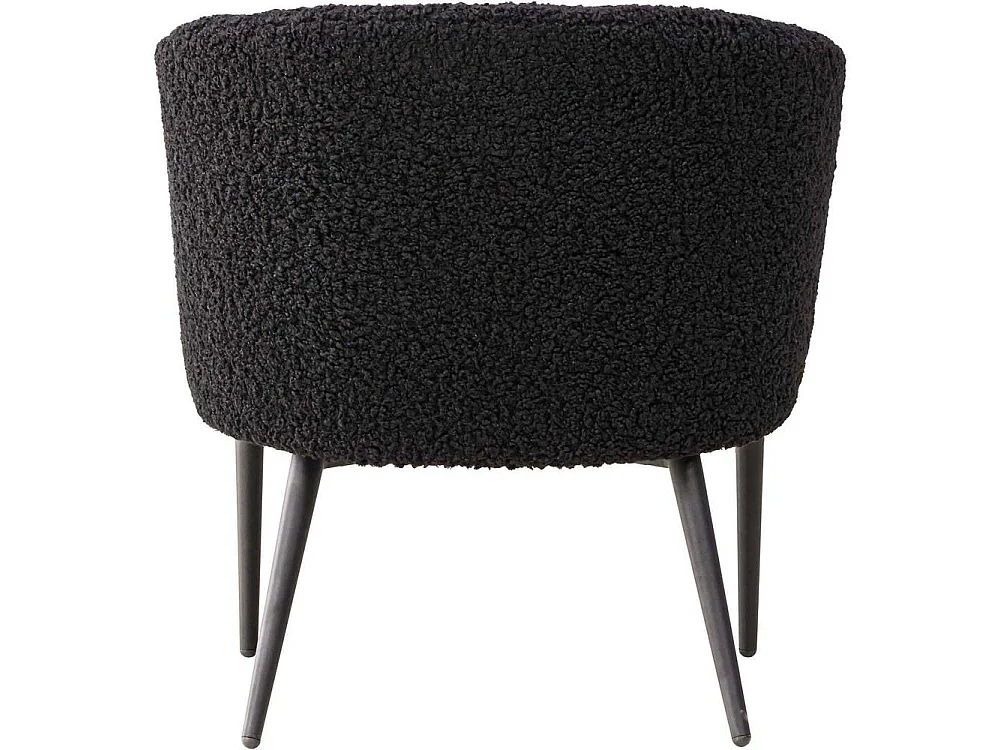 Fluffy Sessel schwarz.
