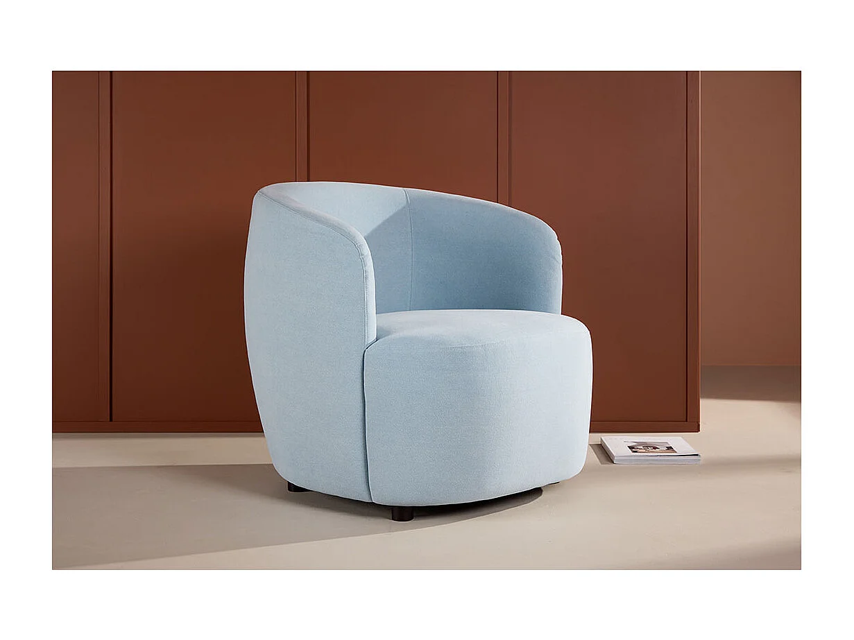 Bobbo fauteuil blauw.